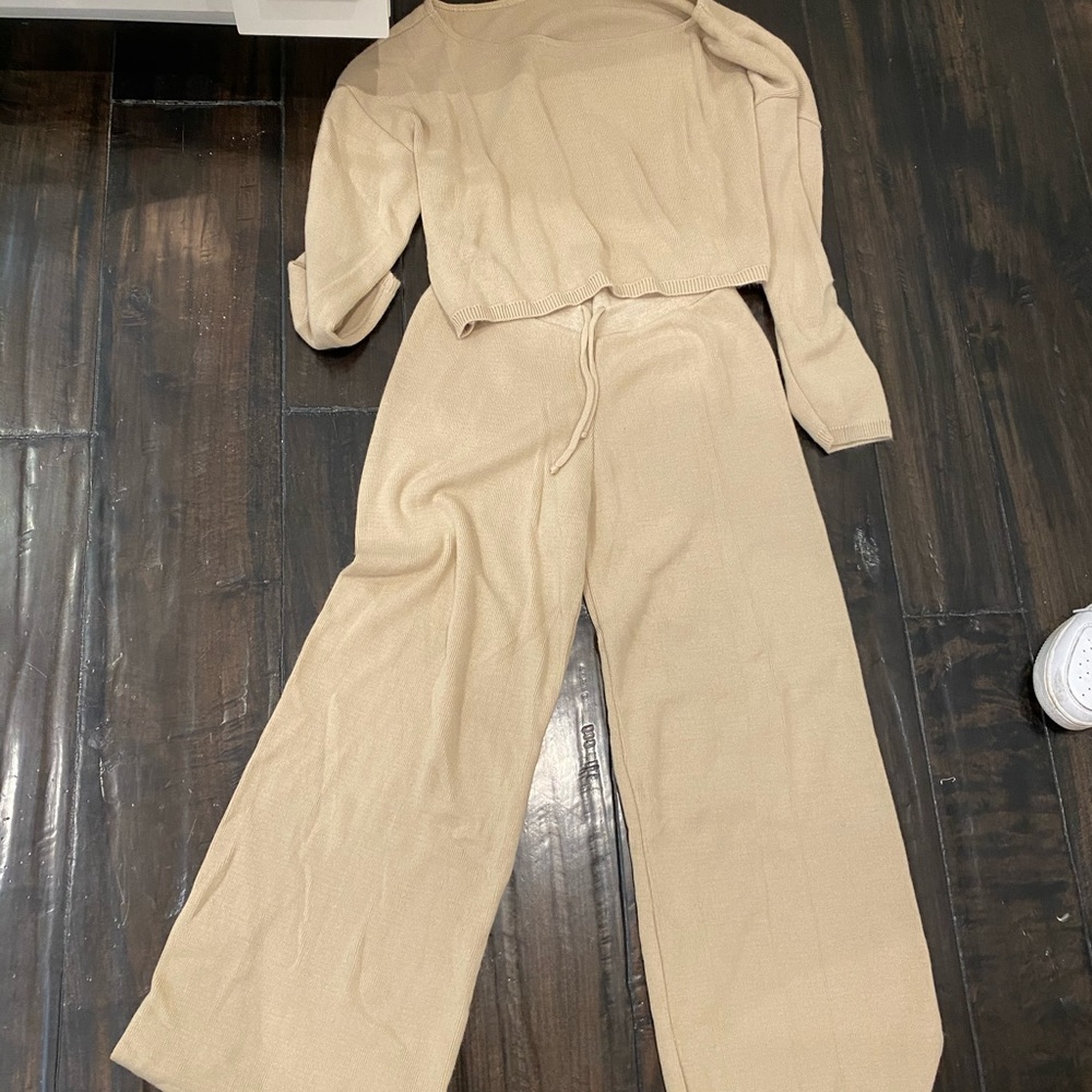 Nasty Gal Slow Down Sweater & Joggers Set View 3
